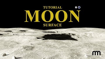 How to CREATE the MOON SURFACE in CINEMA 4D & OCTANE