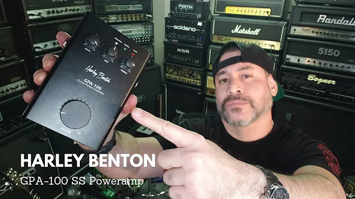 Harley Benton GPA-100  |  Solid State Poweramp