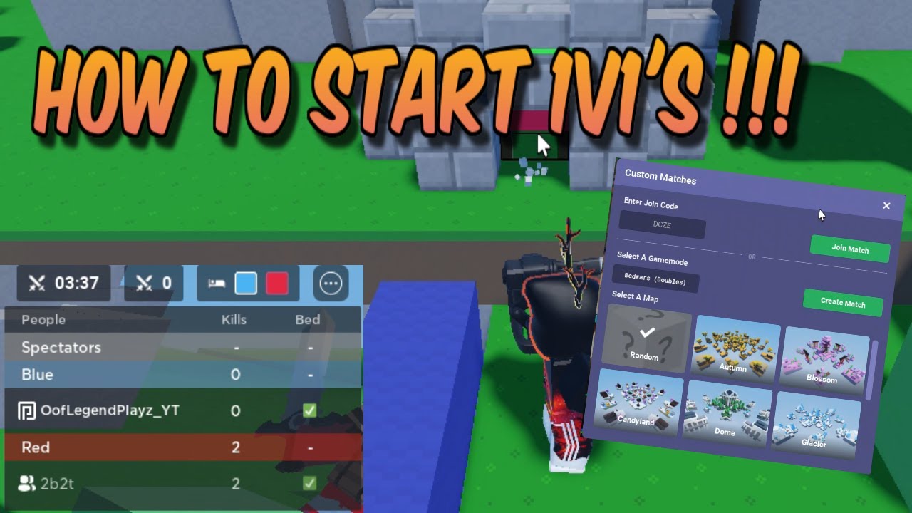 How to START CUSTOM MATCHES!! (tutorial)