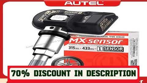 A must-have product! Autel MX Sensors 2in1 Press-in Sensor 315MHz + 433MHz frequencies Tire Replac