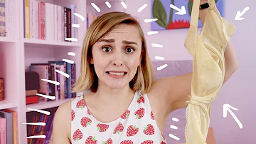 Not Wearing a Bra for a Week with Big Boobs! | Hannah Witton