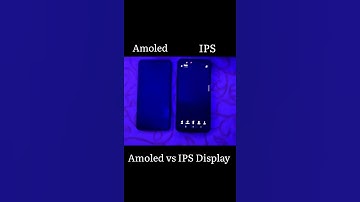 Amoled Display vs IPS Display 👍🏻