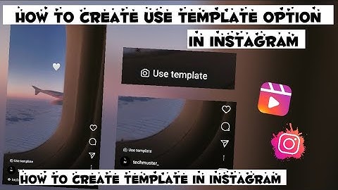How to create template in Instagram reels | How to make use template in Instagram | Use template