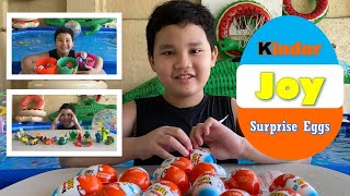 Kinder Joy Easter Surprise Eggs