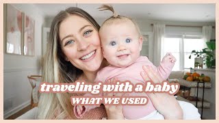 TRAVELING WITH A BABY MUST HAVES | roadtrip with a 4 month old