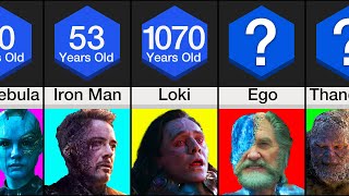 Comparison: Marvel Characters Age Of Death