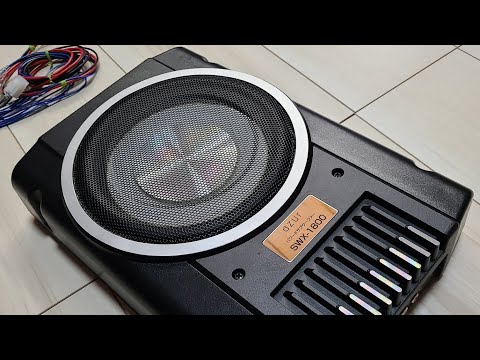 アンプ　ウーハー ①azur SWX-1800 アンプ内蔵 サブウーファー(1)ウーハー - YouTube