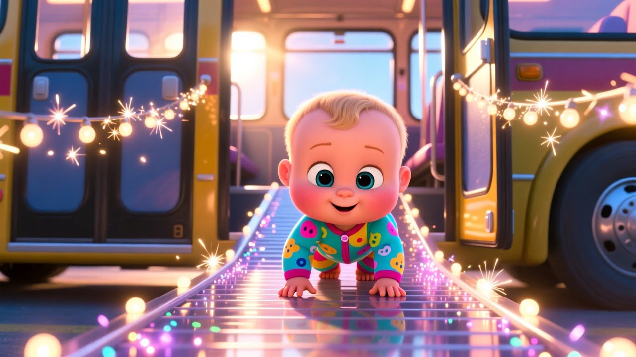 Learning in the School Bus 🚌📚 | Fun Educational Song for Kids | Toddler ABC & 123 Rhyme