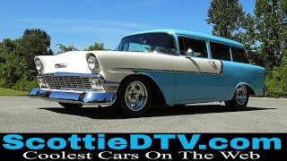 1956 Chevrolet Handyman Wagon Hot Rod Steve Holcomb Pro Auto Custom Interiors