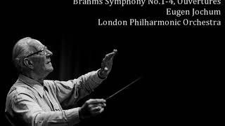 Brahms - Symphony No.1-4, Ouvertures, Eugen Jochum, LPO