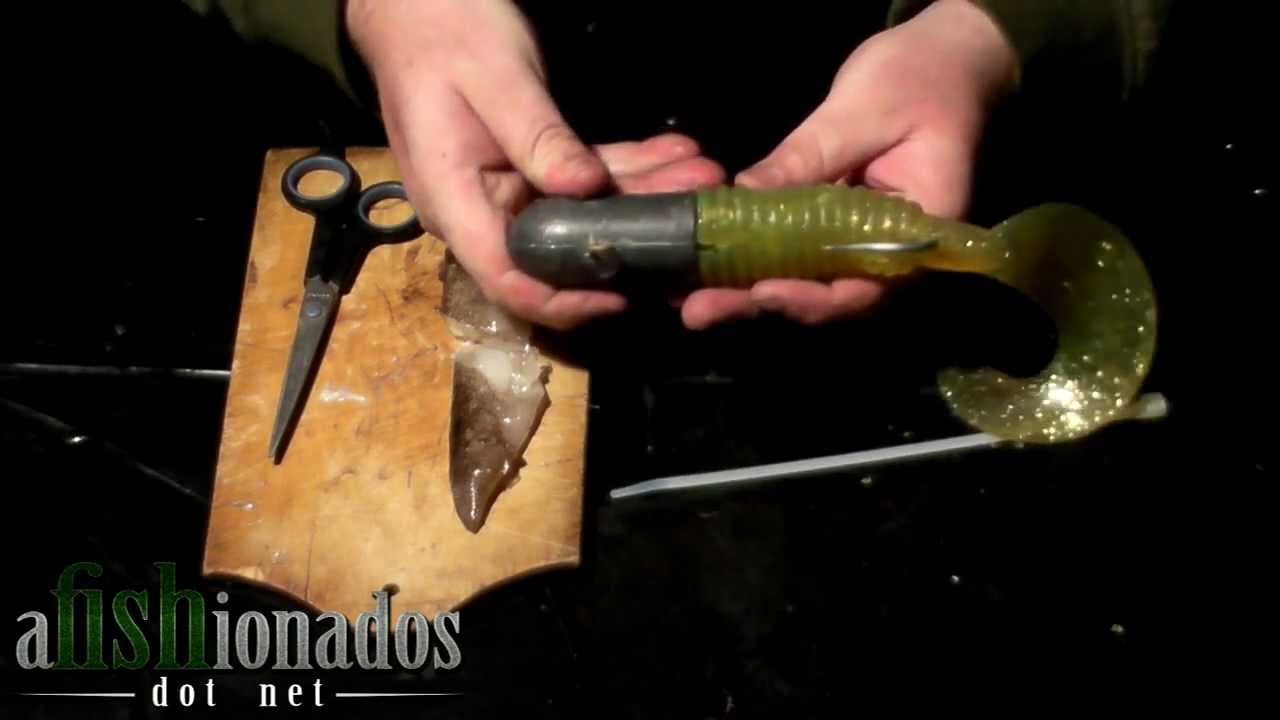 HowTo Rig a Lead Headed Halibut Jig YouTube