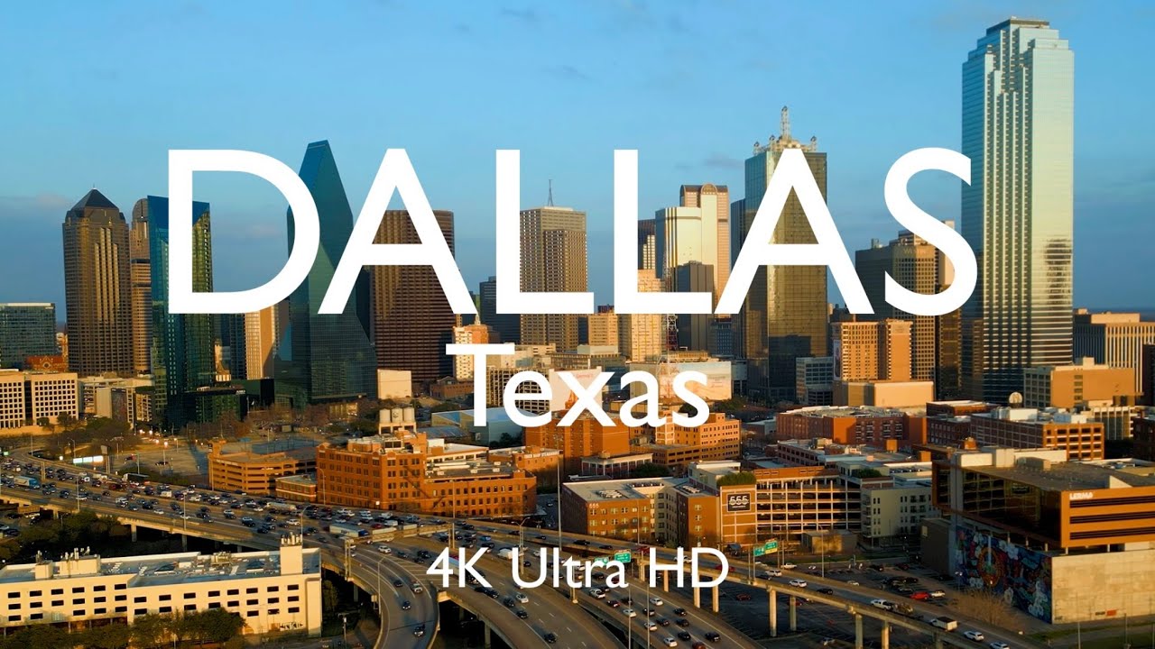 Dallas, Texas by Drone 🇺🇸 [4K]