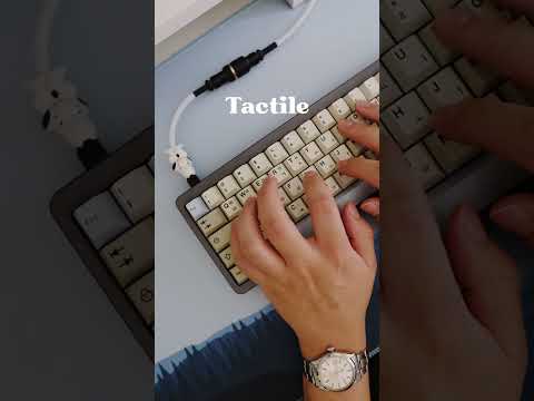ЛИНЕЙНАЯ, ТАКТИЛЬНАЯ ИЛИ КЛИКУЮЩАЯ КЛАВИАТУРА? #механическиеклавиатуры #кастомныеклавиатуры #клав...