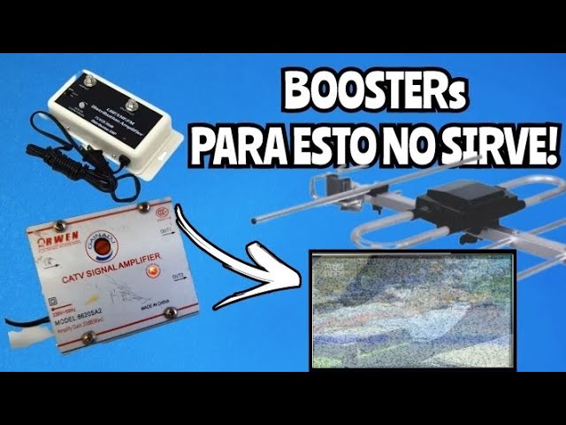 booster o amplificador de señal, que NO te engañen !! 