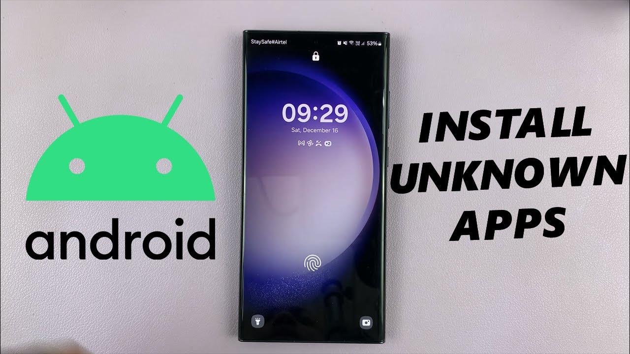 How To Allow Installation From Unknown Sources On Android (Samsung