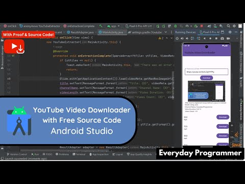 How to Create an Android App to Download  Videos in Android