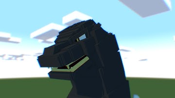 Heisei Godzilla Hokkaido test animation | Minecraft Animation