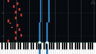 Its Time for Revenge - Contra III: The Alien Wars - Intermediate Piano Tutorial