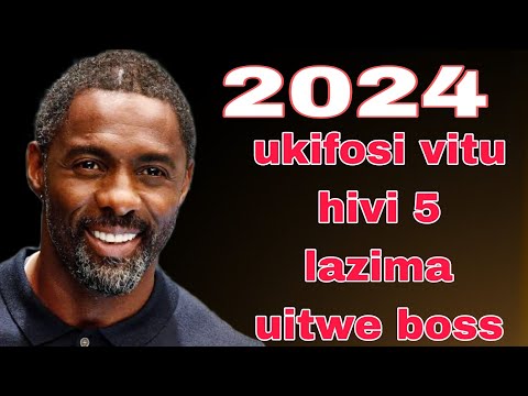 VUTU 5 AMBAVYO UKIFOSI MWAKA HUU 2024 LAZIMA UITWE BOSS Watake Wasitake
