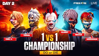 Do Or Die 🥵 NXT 1 V 1 CHAMPIONSHIP 🏆 NXT EXPOSED 🚫 Day - 2🤝  #classylive #freefirelive