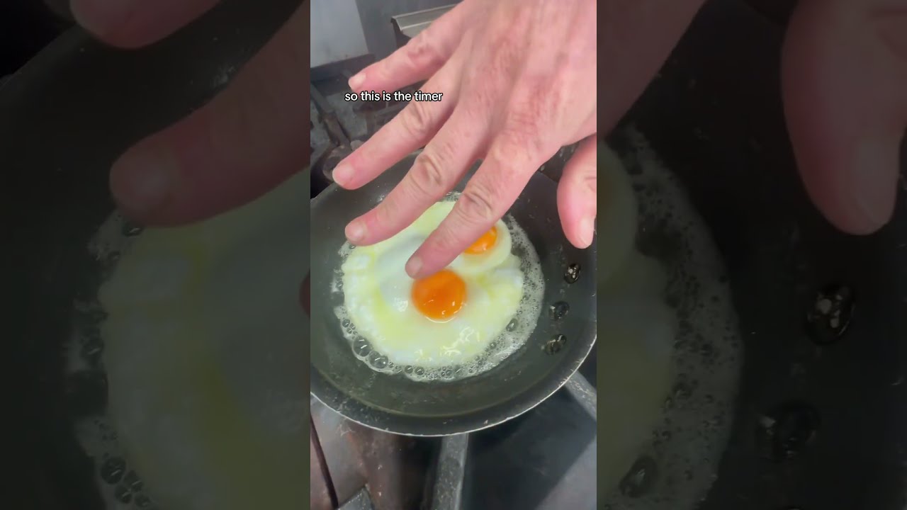 Overeasy Eggs In Just A Bit Of Butter 