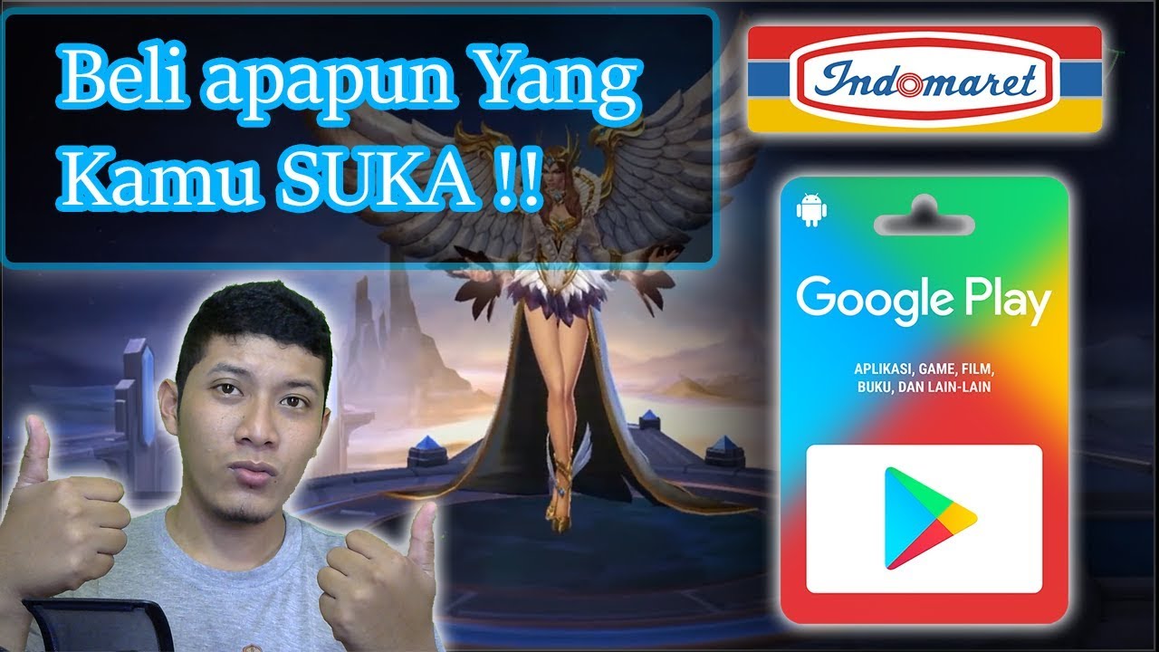 Cara beli voucher google play lewat shopee 2019. 