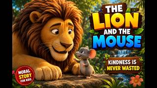 A Tiny Mouse Saved a Lion | Bedtime Stories & Moral Tales | TinyKidsTV