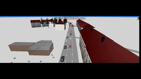 Simulation of bus lane with intermittent priority (VISSIM)