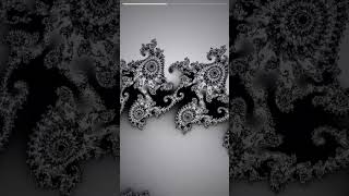 Imagine falling into the Mandelbrot Fractals endlessly  #shorts #fractals  #satisfying #asmr