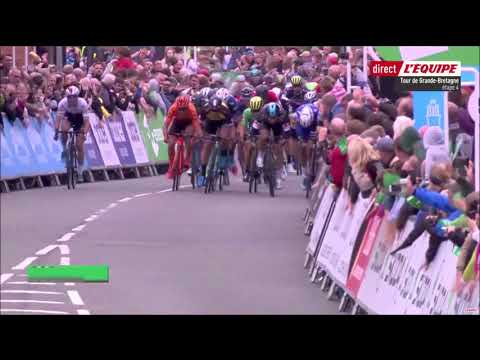 Video: Tour of Britain 2017: Groenewegen zdržal Ewana, aby vyhral 7. etapu