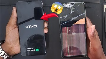 Vivo Y19 Broken Display Replacement || How To Change Vivo Mobile Crack Display || Repair