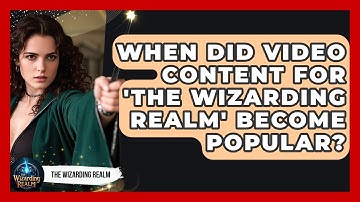 When Did Video Content for 