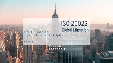 ISO 20022 - Challenges in the Global Migration - Part 1