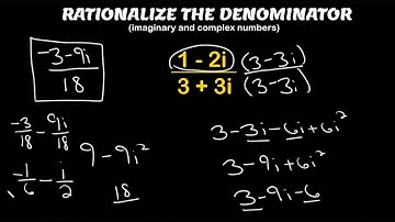 Rationalize The Denominator - Imaginary And Complex Numbers - Explanation And Examples