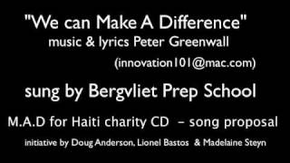 We Can Make A Difference