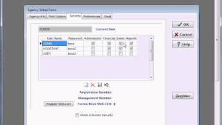 ACORD Forms Agency Setup