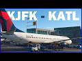 KJFK - KATL Delta 737-900 #msfs2024 ✈️