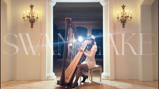 Swan Lake Theme - Tchaikovsky (Harp Cover)-My Harp Journey