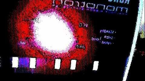 Circuit bent Speak and read glitch sounds through korg monotron