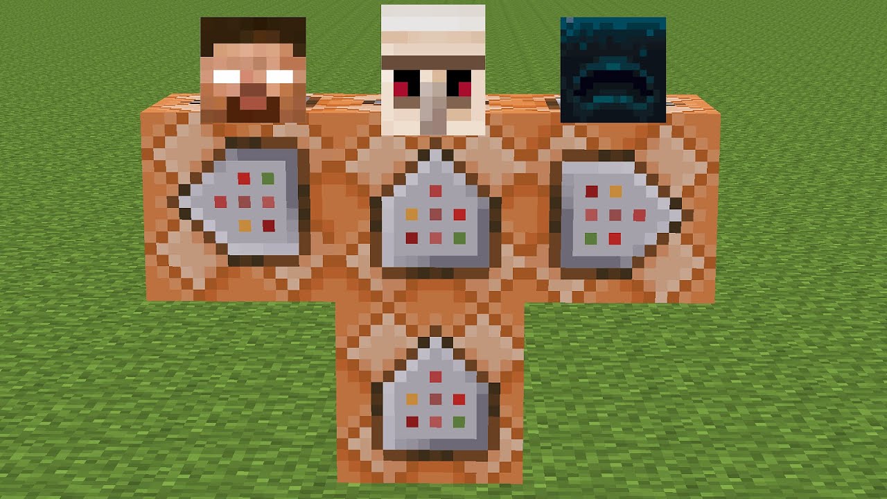 what if you create FERROUS HEROBRINE WARDEN GOLEM BOSS in Minecraft ...