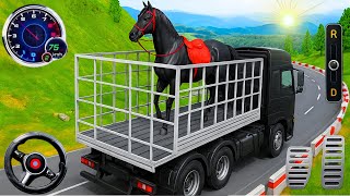 Real Animal transporter truck driving game | Farm Pet Zoo Transporter Drive | Android GamePlay screenshot 5