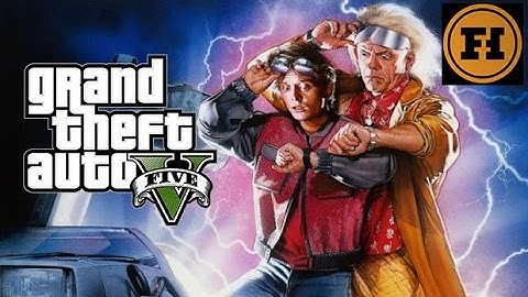 Mod Gameplay - BACK TO THE FUTURE in GTA 5!