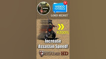 Secret Trick to SPEED UP ASSASSINS in Stronghold Crusader HD!