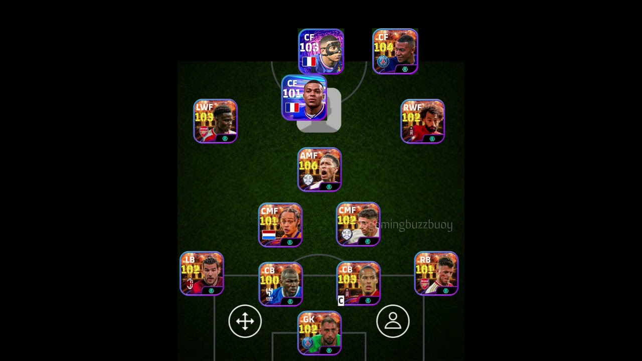 Choose your favorite Mbappe Card in efootball 24
