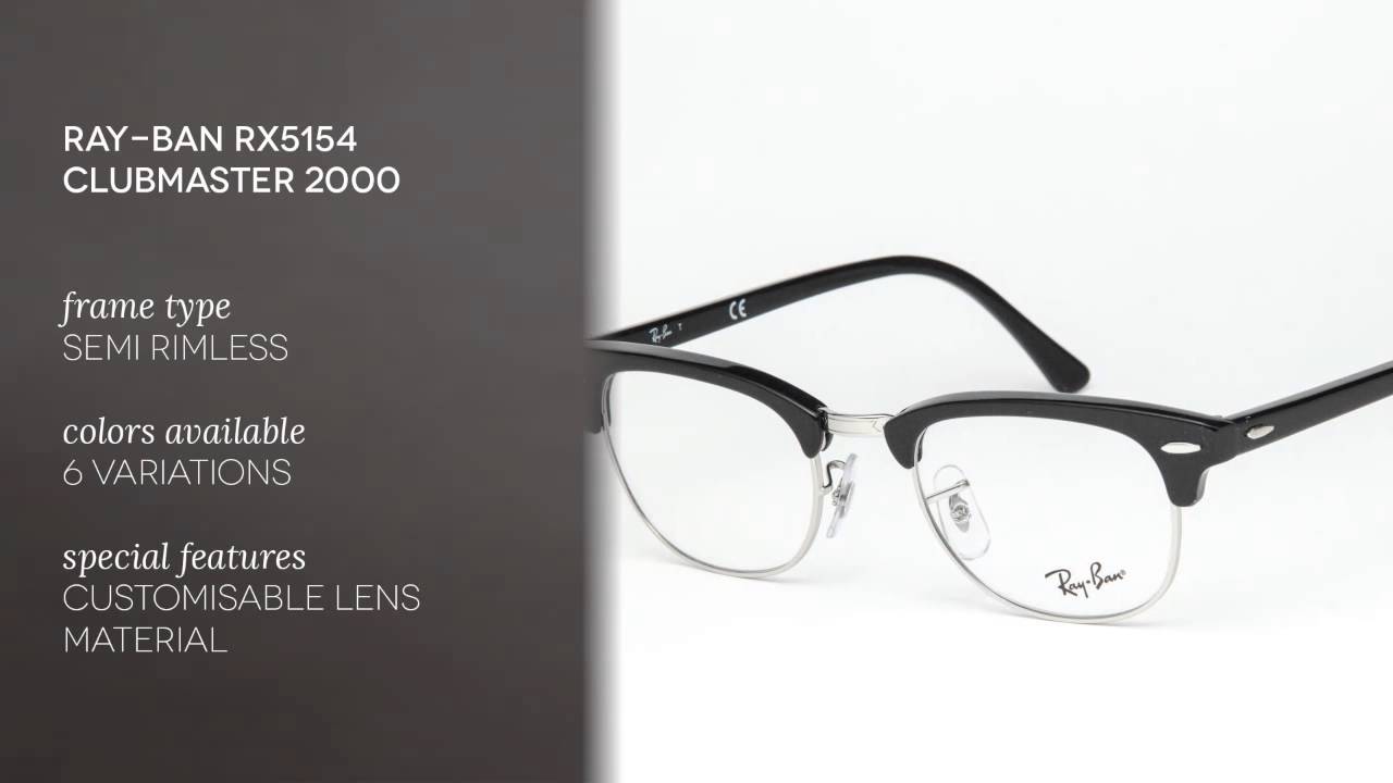 Ray Ban Rx5154 Clubmaster Glasses Review Youtube Ray Ban Rx5154 Clubmaster Glasses Review Youtube