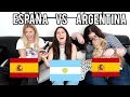 ARGENTINA VS ESPAÑA - BATALLA DE IDIOMAS | Steph T ft. Azul Mistico