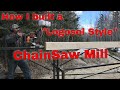 Logosol style chainsaw mill home made chainsaw mill  new shop tool arcdroid cnc plasma cutter 