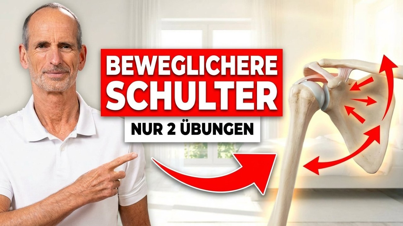 Schulter mobilisieren mit 2 einfachen Übungen (nur 5 Min) - YouTube