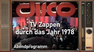 Zeitkapsel 1978 Zappen Durchs Deutsche Fernsehen - Teil 2 Abendprogramm
