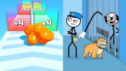 Thief Puzzle Vs Tall Man Run 3D👩👩😊😊💕💕 Max All Levels Android iOS Gameplay Level 140